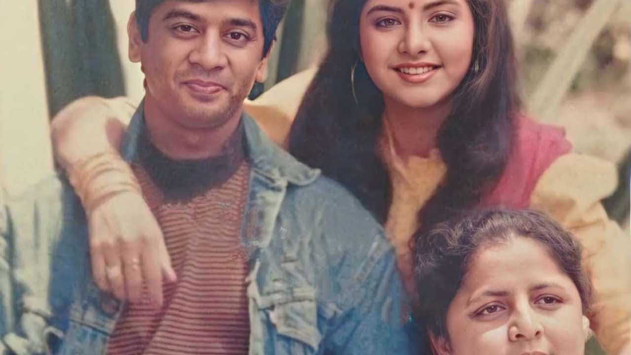 Actress Divya Bharti With Her Brother, and Mother | Husband, Children | Biography | Life Story