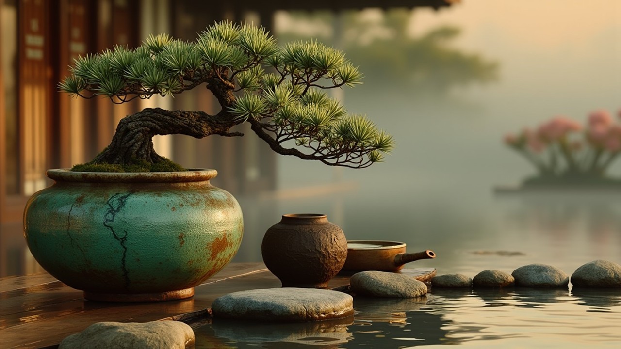 Calm Background Music | Spiritual Relaxation and Inner Peace Music with Soft Bamboo Ambience