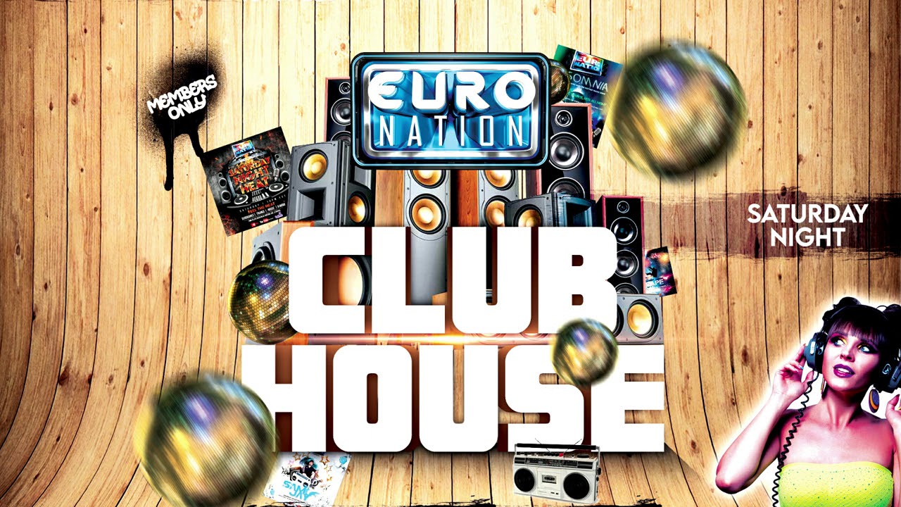 EURO NATION CLUB HOUSE // HIGH ENERGY 90s DANCE MIX! - 104