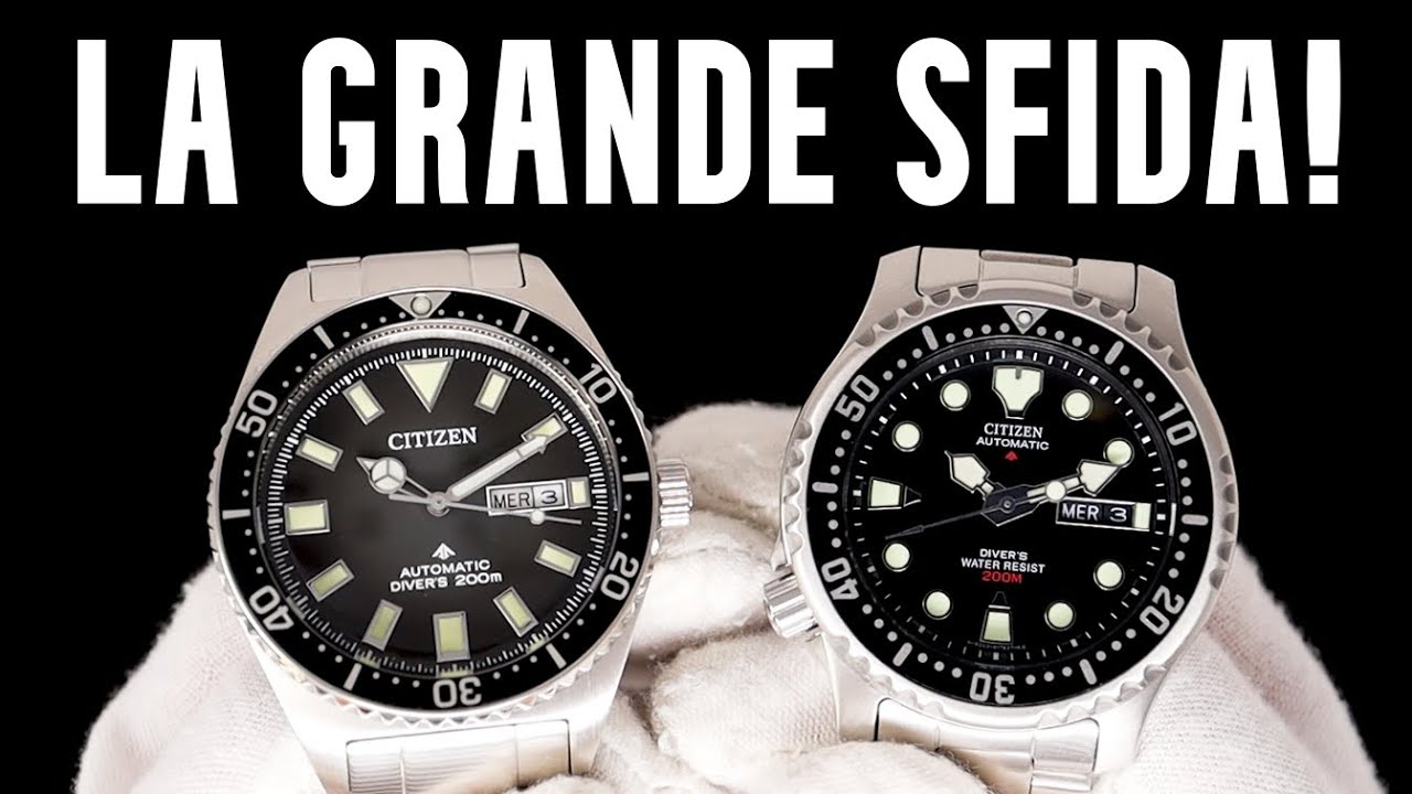 CITIZEN Promaster: meglio il nuovo MARINE NY0120 o lo storico NY0040..?