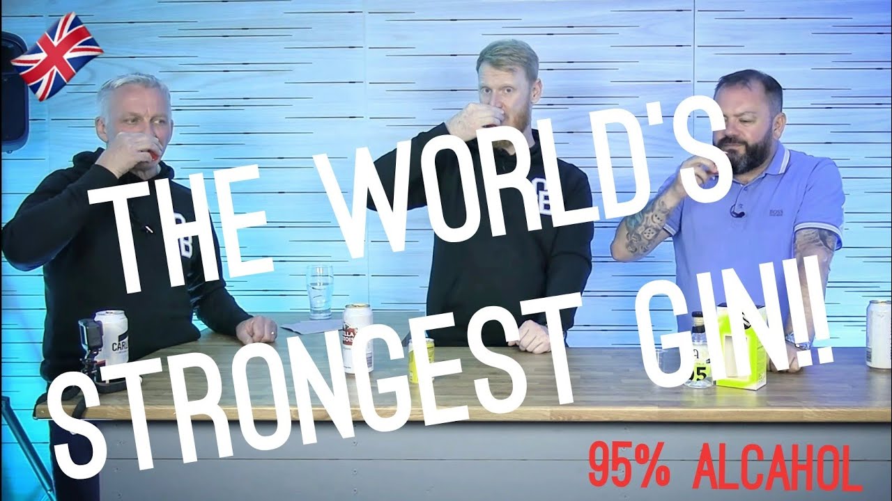 British Blokes Try The Worlds Strongest Gin | Office Blokes Try