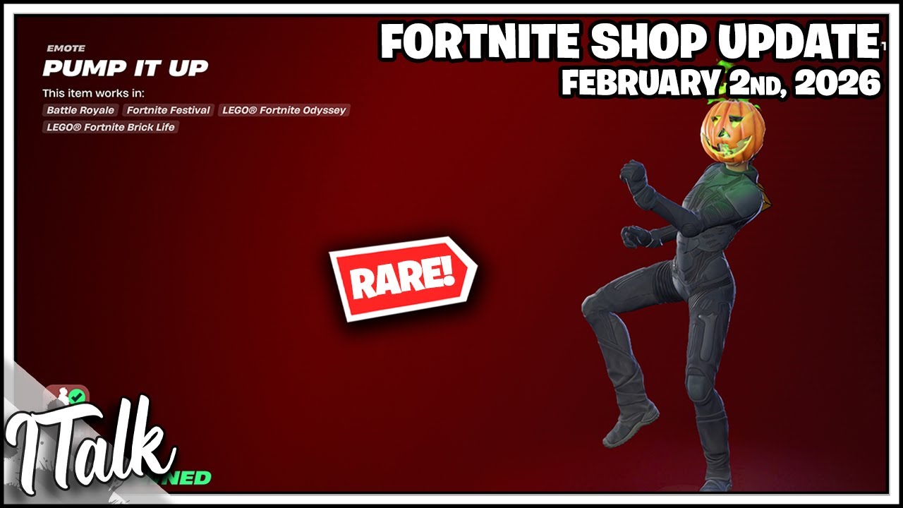 Fortnite Shop *RARE* PUMP IT UP IS BACK!? DUNE RETURNS! [February 2nd, 2026] (Fortnite Chapter 7)