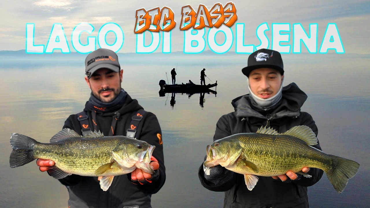 BIG BASS nel lago di BOLSENA insieme a MIRKO LEONARDI