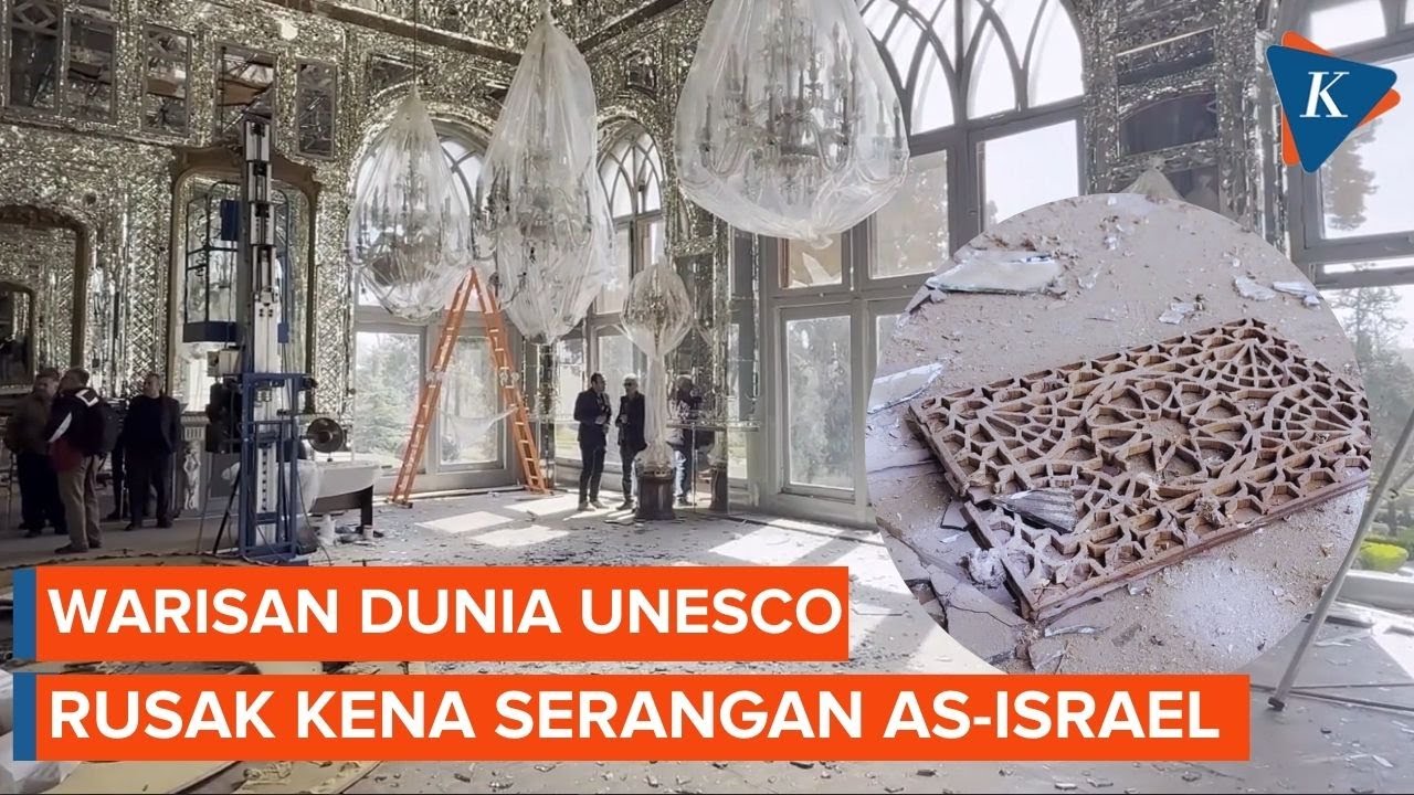 Istana Golestan, Situs Warisan Dunia UNESCO di Iran Rusak akibat Serangan AS-Israel