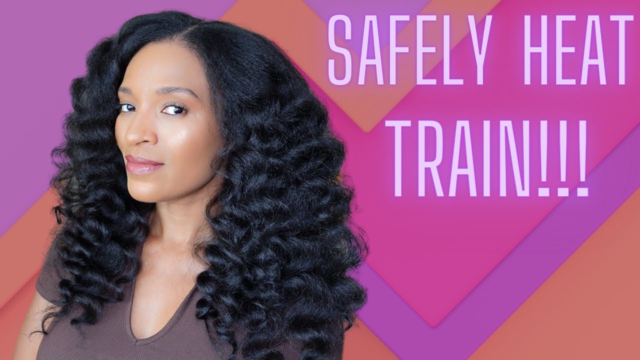 How To Safely Heat Train Natural Hair! 5 Easy Tips!!