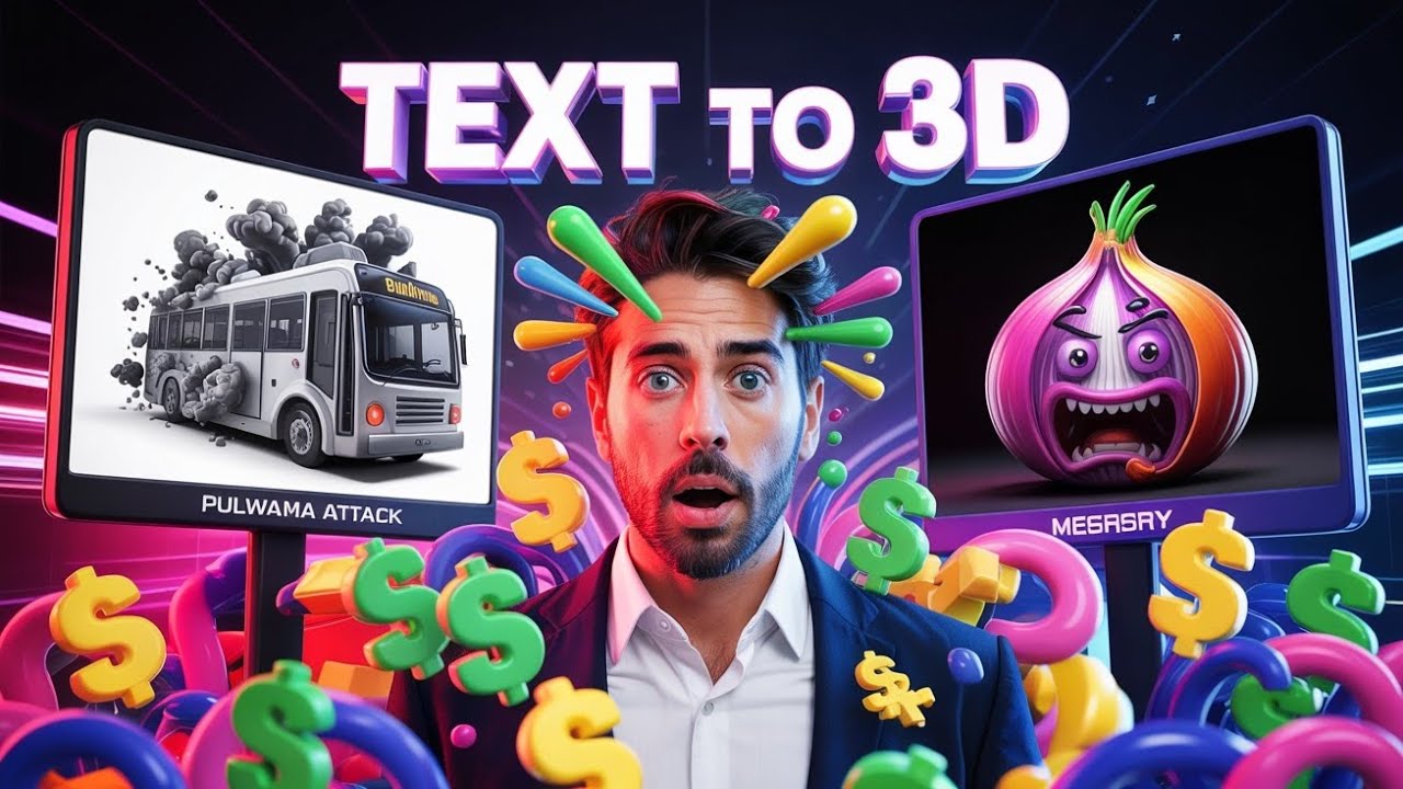 How I Made 3D Animated Videos Like 'Professor of How' in Minutes - For Free! Text to 3d video