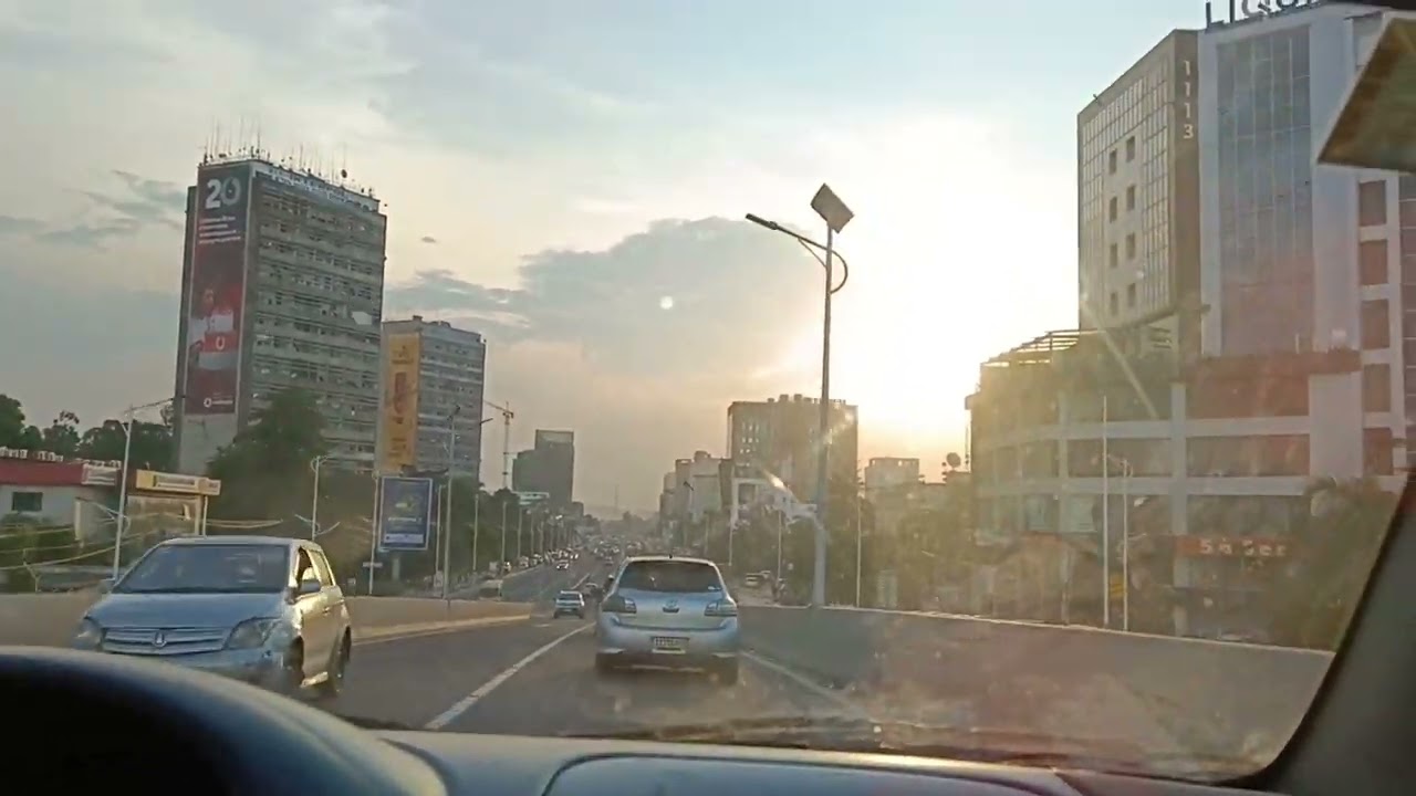a drive through Kinshasa|| Capital city of Congo 2022
