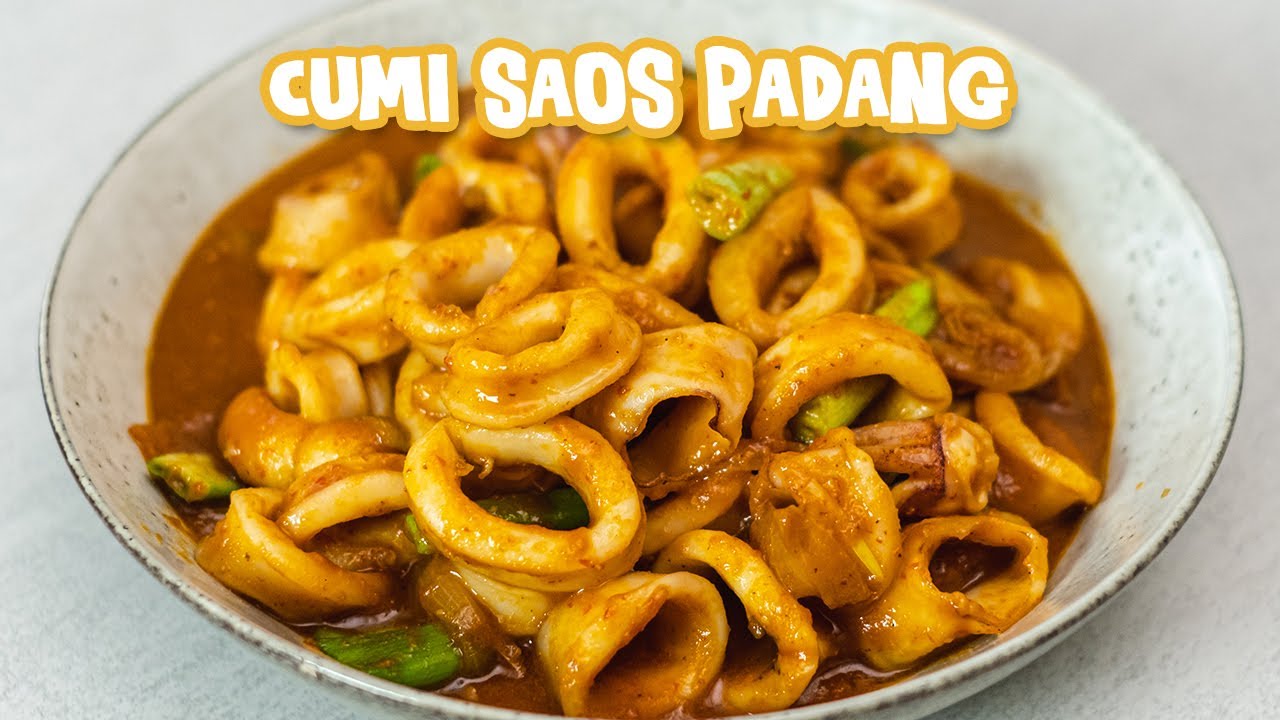 Tips Cumi Tidak Alot ?! Resep Cumi Saos Padang [ Ala Ade Koerniawan ]