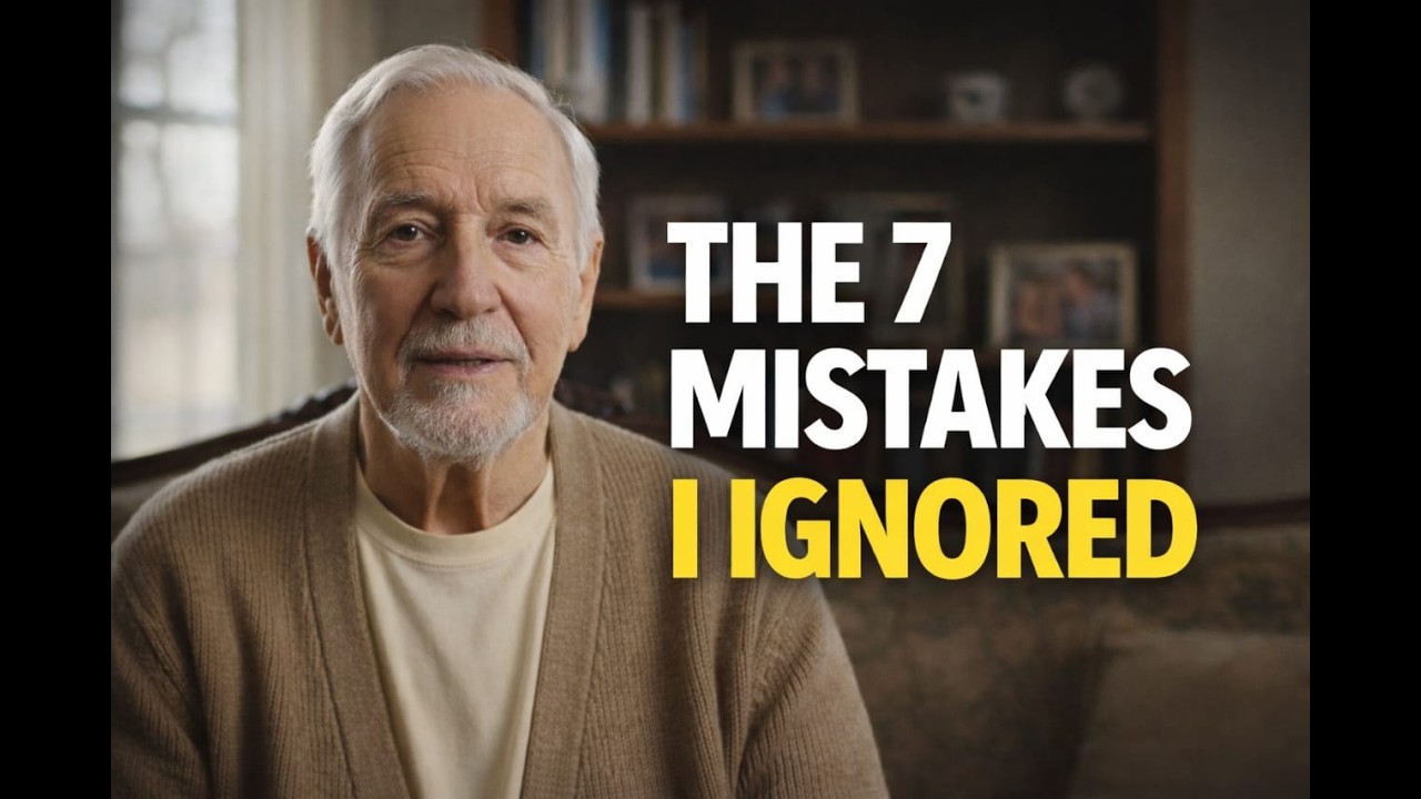 After 60: 7 Mistakes That Quietly Ruin Your Peace