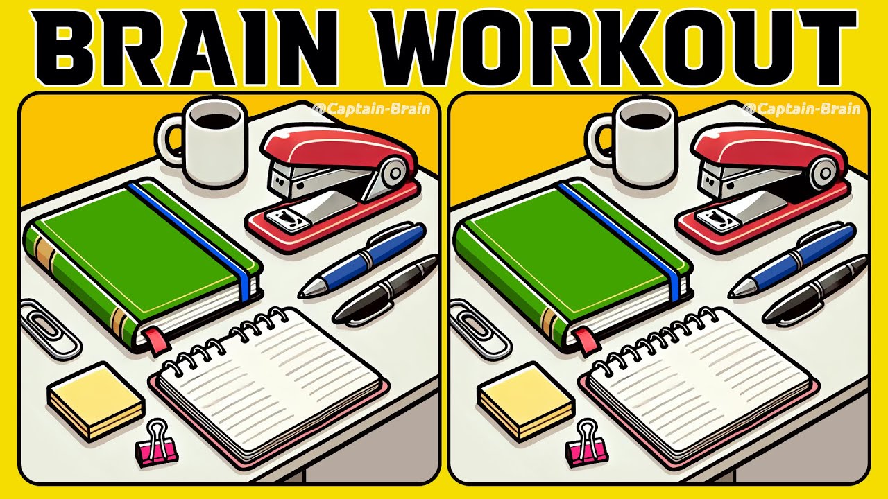 🧠🧩 Do you think you're sharp? Try this spot-the-difference game! (A Bit Tricky)