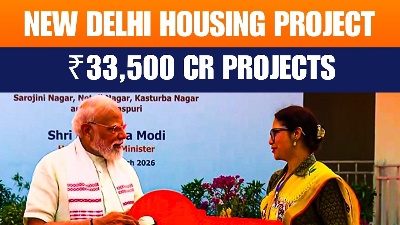 PM Modi Hands Over Keys to Women Allottees at New GPRA Quarters in Sarojini Nagar
