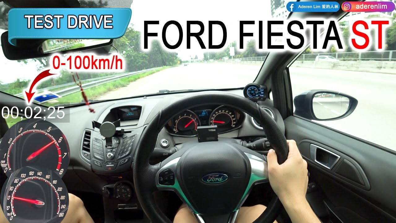 2015 Ford Fiesta ST 1.6T | Malaysia #POV [Test Drive]