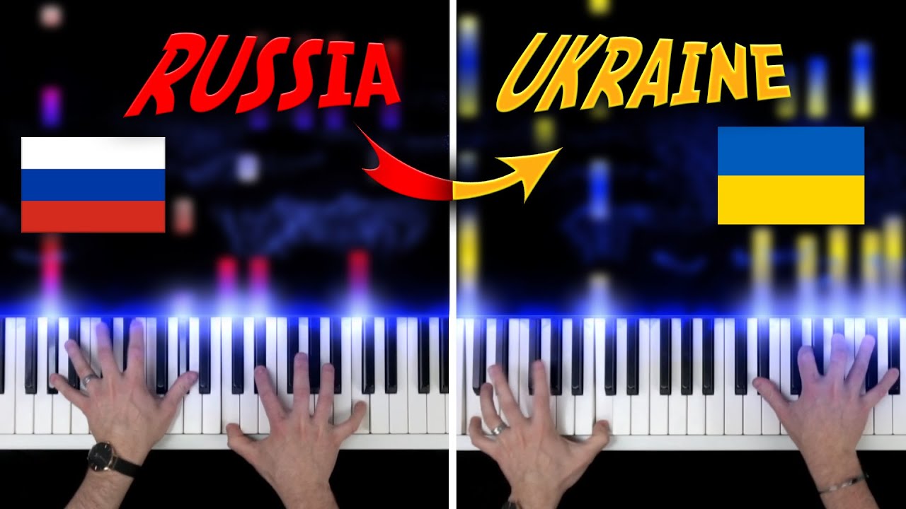 Россия ft. Украина | МИРНАЯ ПИАНИНАЯ БИТВА