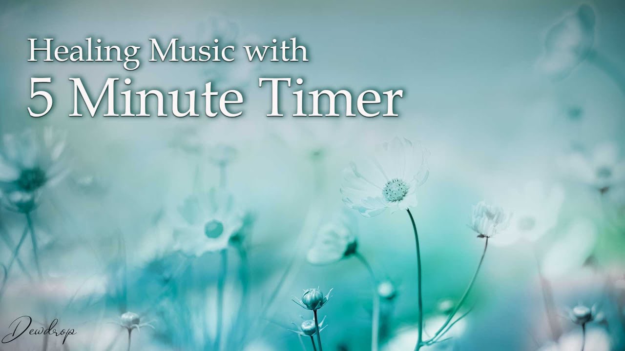Reiki Healing Music with 5 Minutes Bell 🌈 - Reiki, Yin Yoga Music with Timer