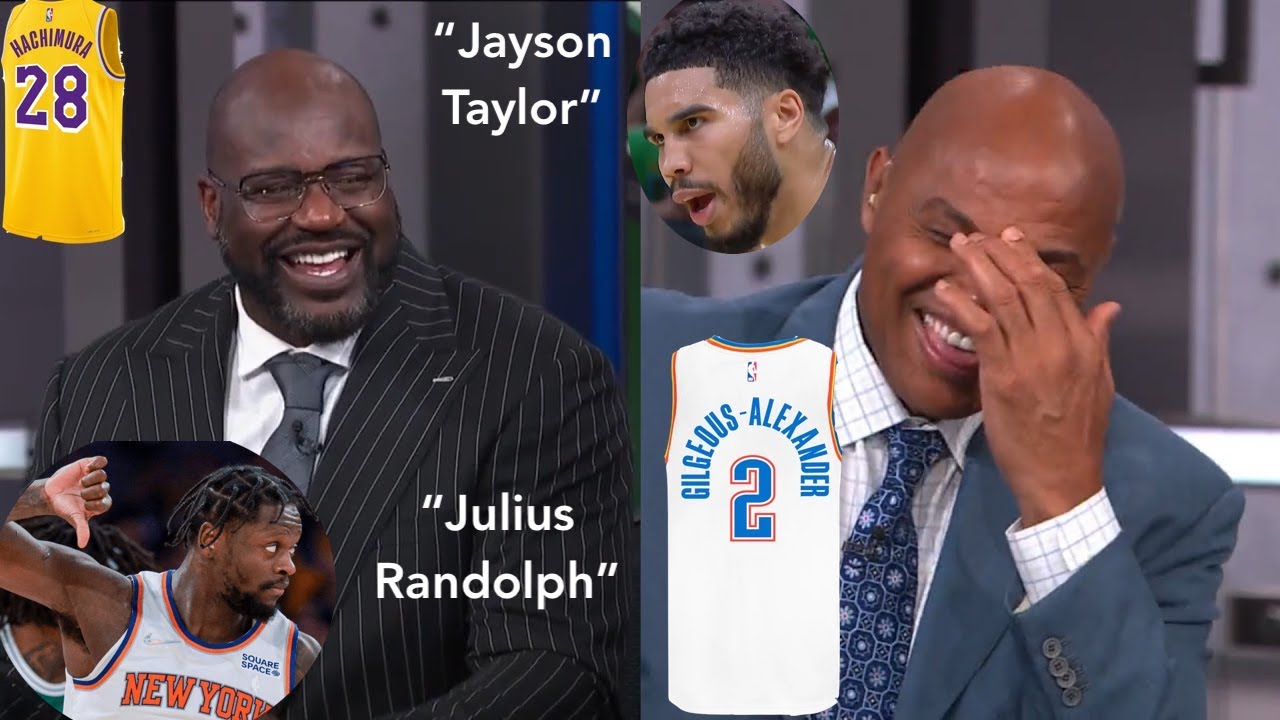 Charles Barkley and Shaq Forgetting Players Names (2022-23 Edition)