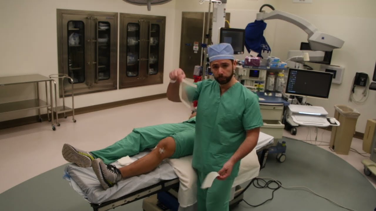 How to Change Your Knee Arthroscopy Dressing - for Dr. Ayzenberg's Patients