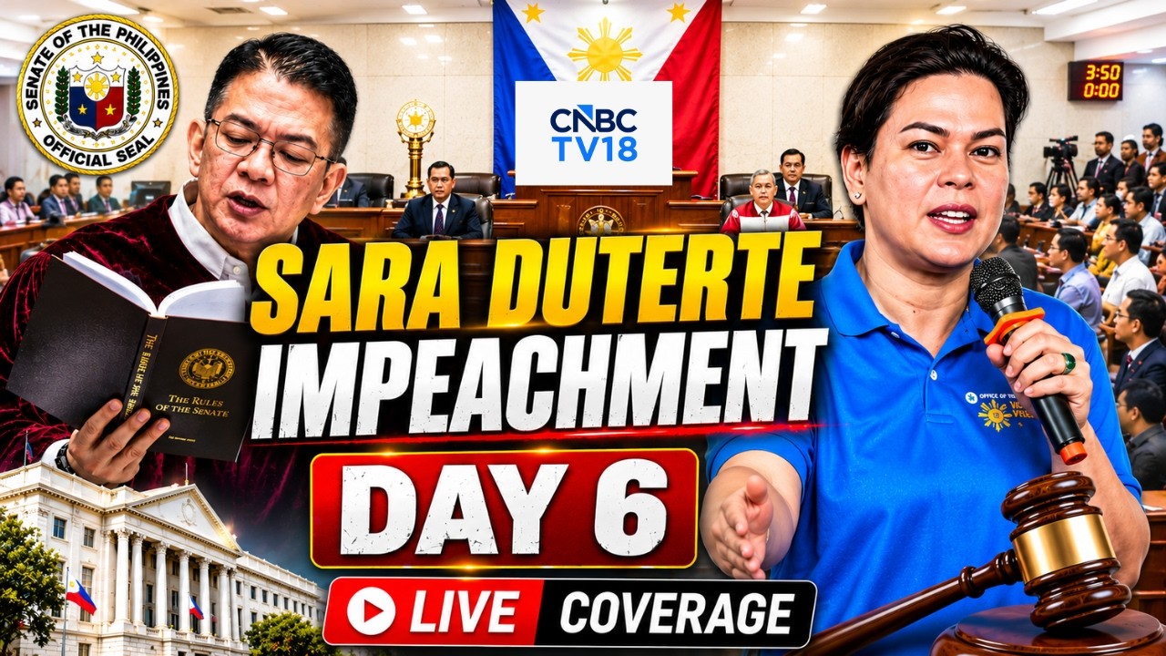 Sara Duterte Impeachment Trial LIVE: Day 5 Philippines Senate Hearing Key Eyewitness Testimony |N18G