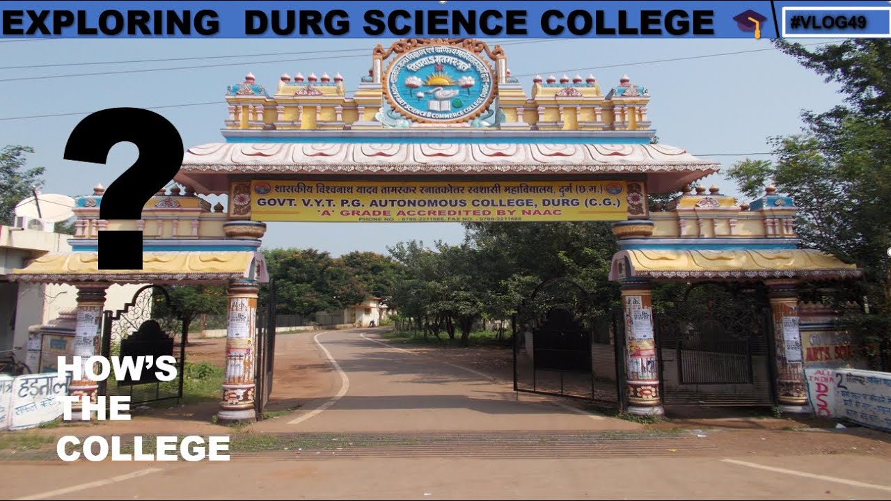 Exploring Science College Durg || #Vlog49