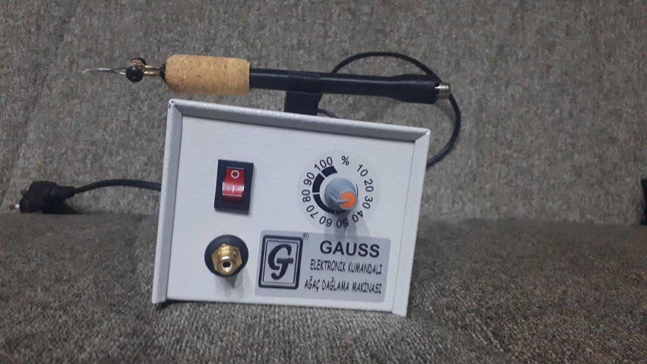 Gaus Ahşap Yakma Makineme Phoenix Ahşap Yakma Makinesinin Kalemini Taktım