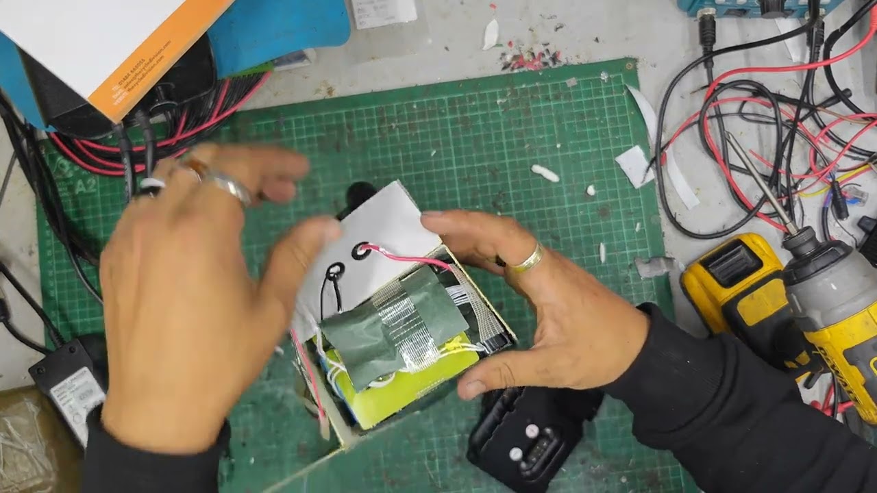 Knaap 36v Battery Teardown and Diagnosis (broken charger)
