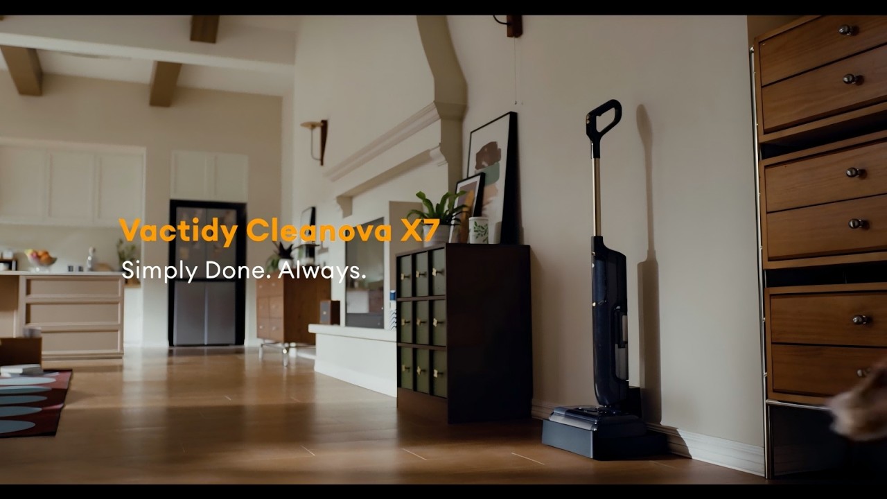 Вертикальный пылесос и швабра VACTIDY Cleanova X7 (FR)