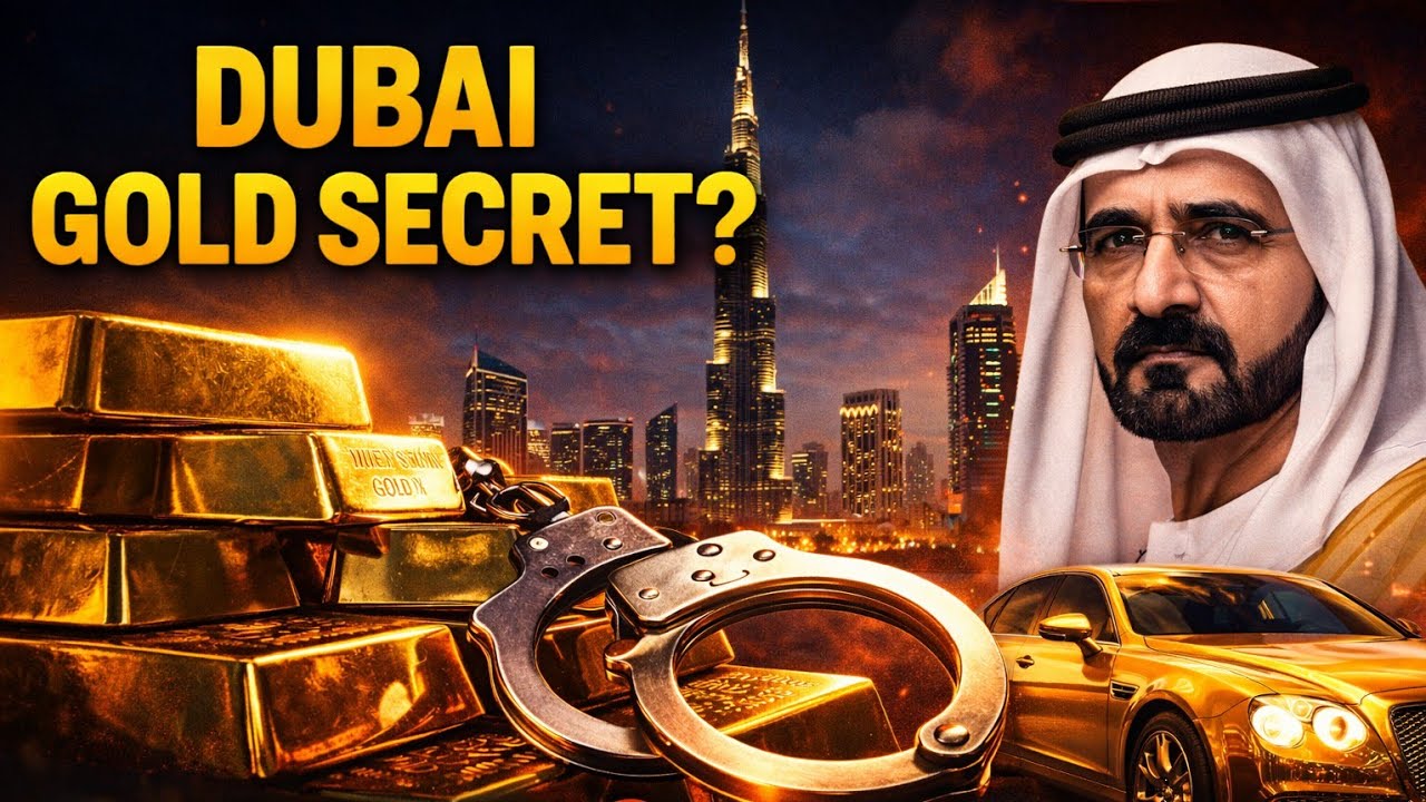 Dubai Gold City: इतना सस्ता सोना कहाँ से आता है? | Dark Truth of Dubai Gold Market