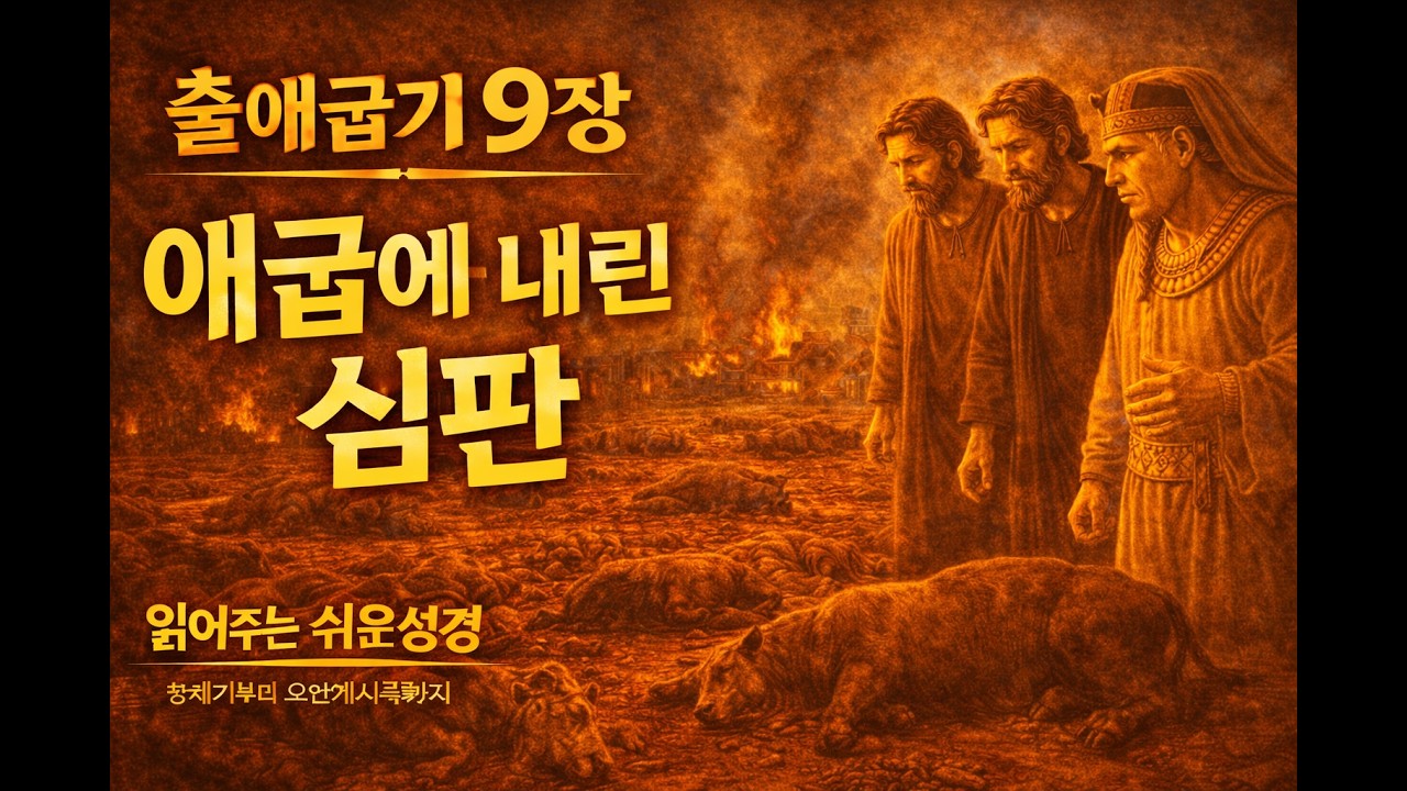 출애굽기 9장 | 우박 재앙이 애굽을 덮다 | 읽어주는 쉬운성경