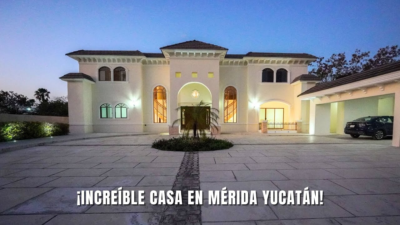 ¡INCREÍBLE PROPIEDAD EN VENTA EN MÉRIDA YUCATÁN! De película $13,500,000 MXN 😍🏡