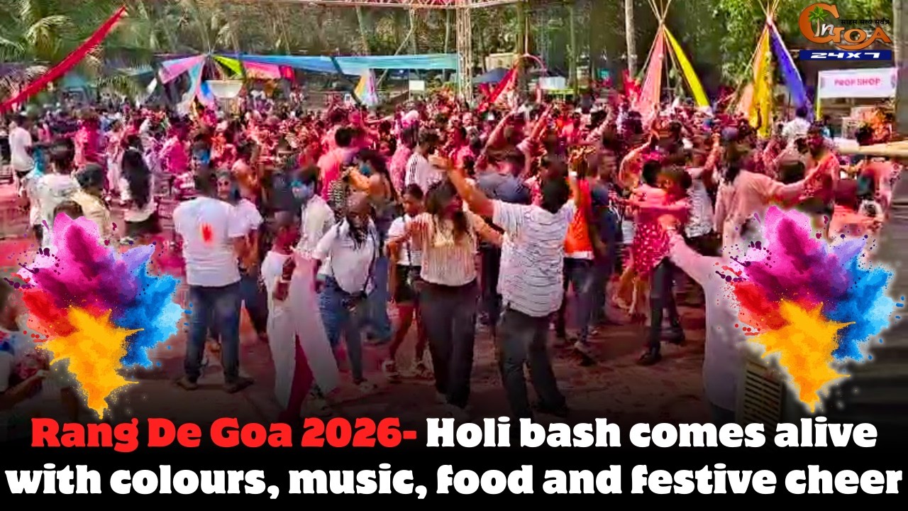 Rang De Goa 2026- Holi bash comes alive with colours, music, food and festive cheer