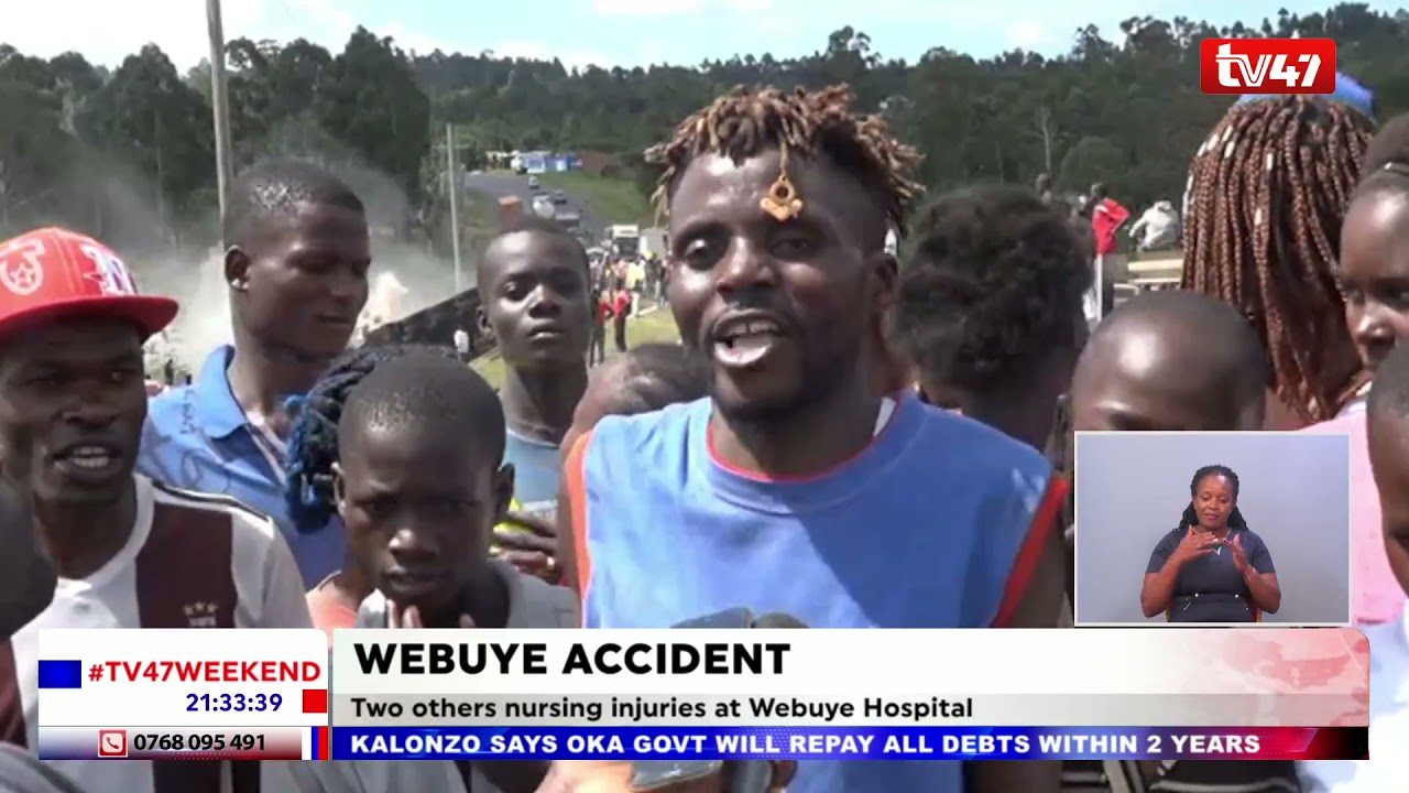 Driver burnt to death as truck rams into two vehicles, bursting into flames in Kaburengu