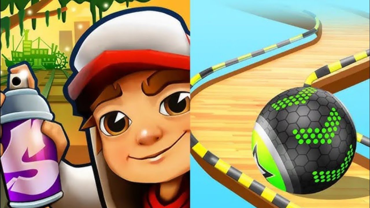 Going Balls vs Subway Surfers Comparison ⚡ Full Gameplay