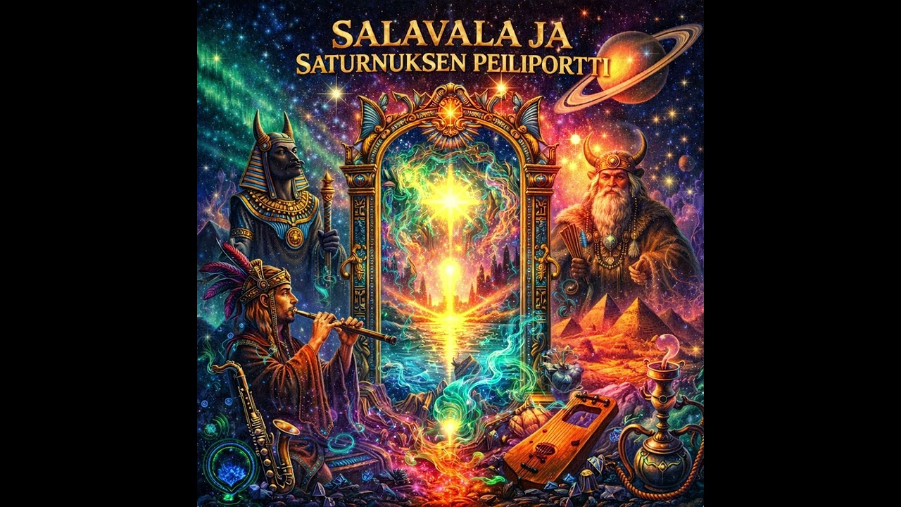 Salavala ja Saturnuksen Peiliportti | Finnish Cosmic Psybient | Full Album