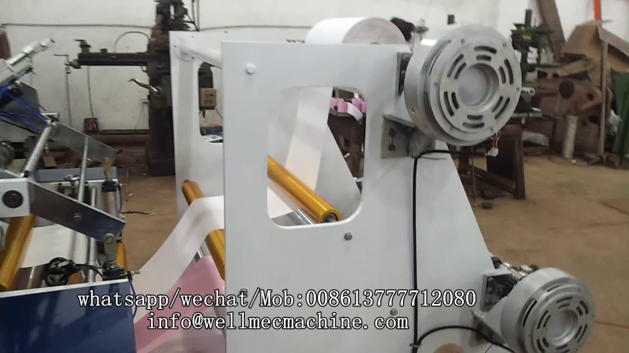 Double ply thermal paper slitting machine,carbonless paper slitting machine