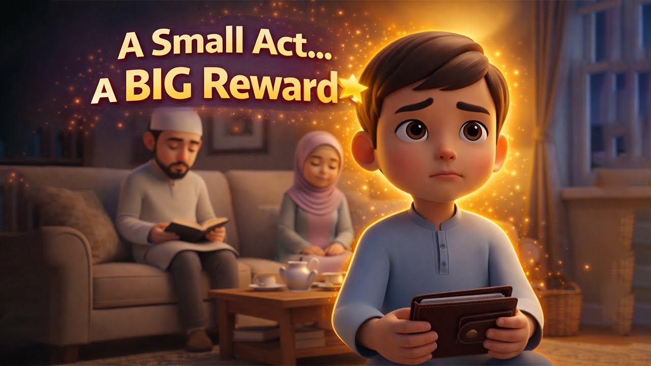 A Small Act… A BIG Reward 🌟| Islamic Stories for Kids Ep 29