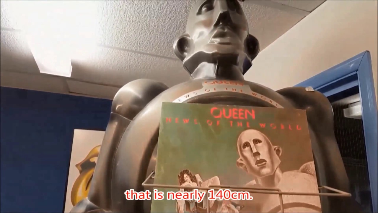 Queen News Of The World Robot -  watch the video