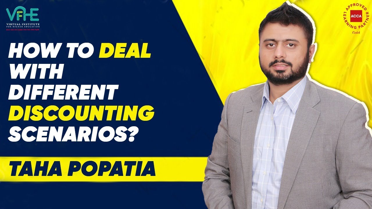 How to deal with different discounting scenarios? | ACCA AFM