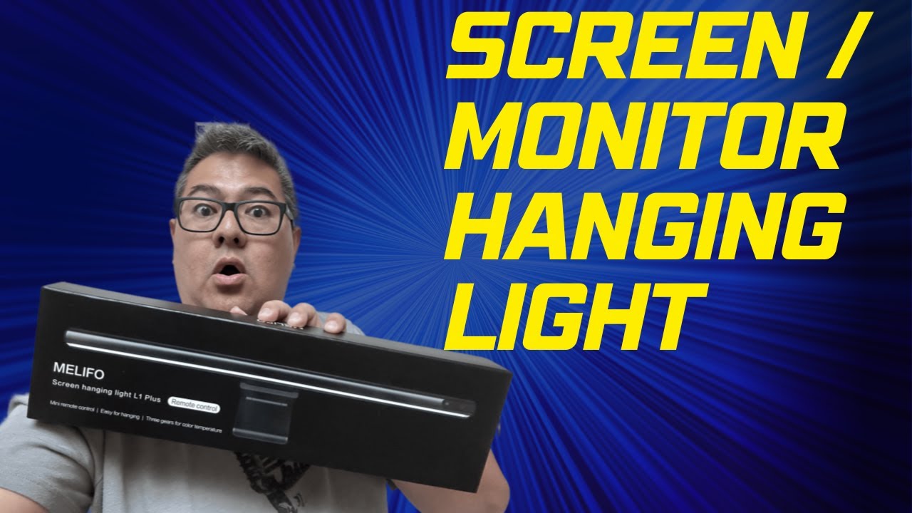 MELIFO MONITOR LIGHT BAR UNBOXING