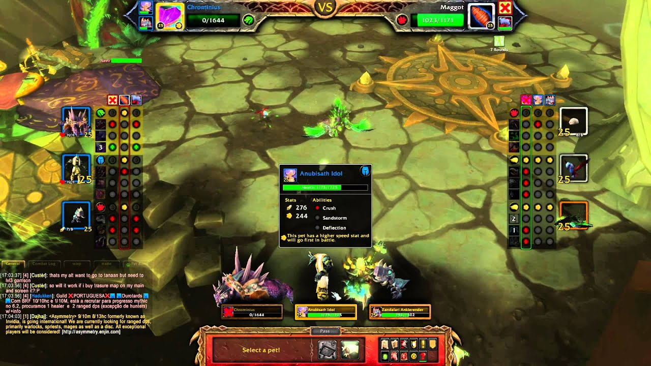 Bleakclaw 2  pet win WoW