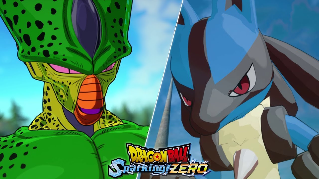 DRAGON BALL: Искры! Битвы под управлением компьютера ZERO - Селл (1-я форма) против Лукарио (битв...