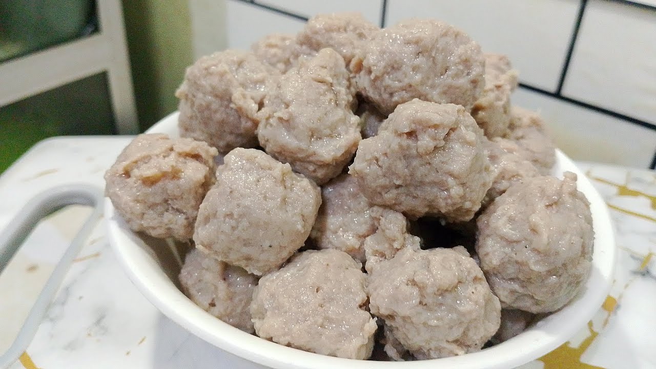 Resep Bakso Pentol yang enak dan kenyal‼️