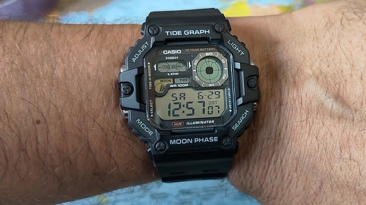 Casio WS-1700H – новинка 2024 года.