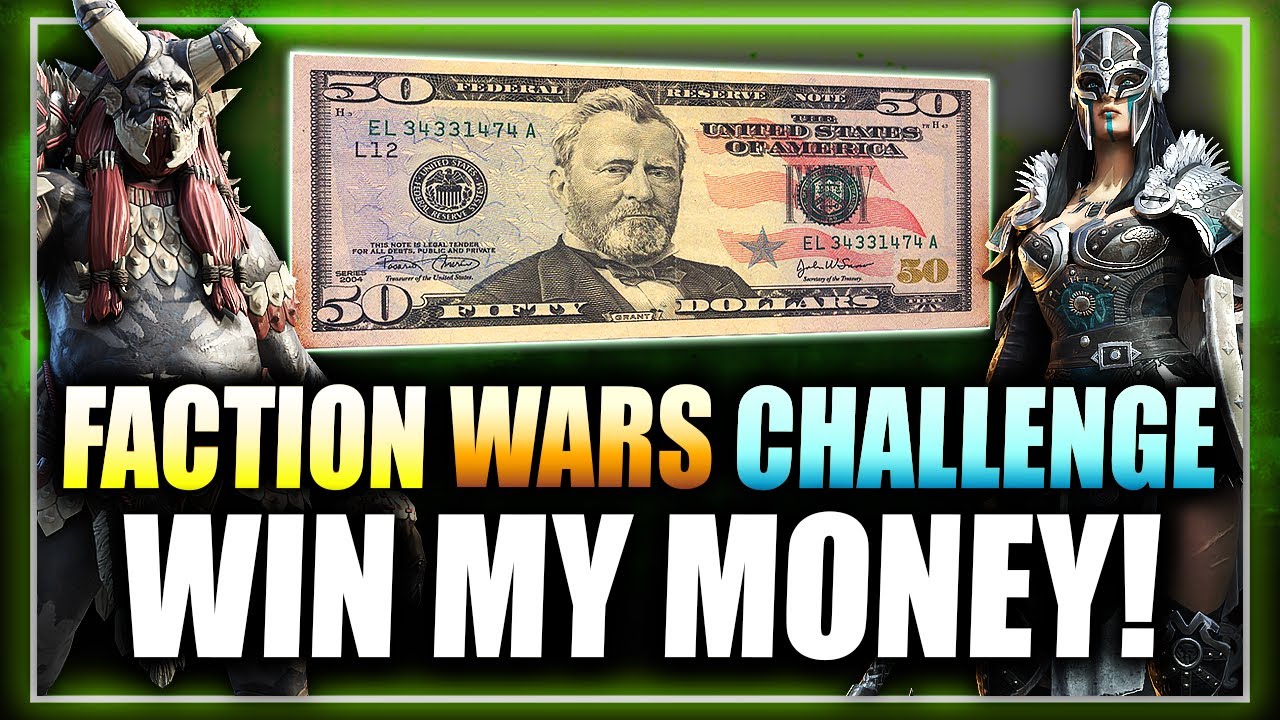 FACTION WARS CHALLENGE! Most NEW Stars in 20 Days Gets $50 ⁂ Raid: Shadow Legends