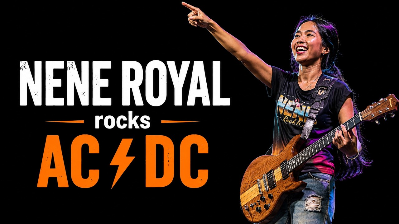 Nene Royal Rocks AC/DC Highway To Hell - Incredible 4K Performance with Guest Guitarist 🎸🔥