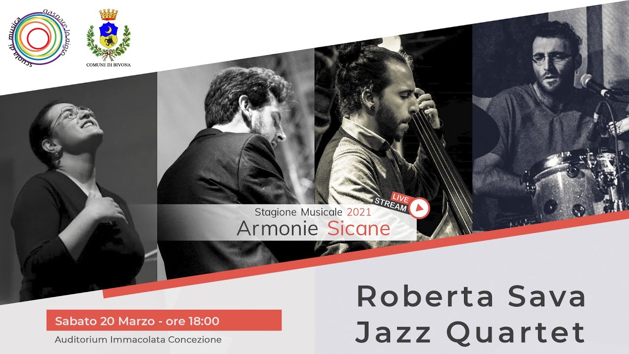 Roberta Sava Jazz 4et - Armonie Sicane 2021