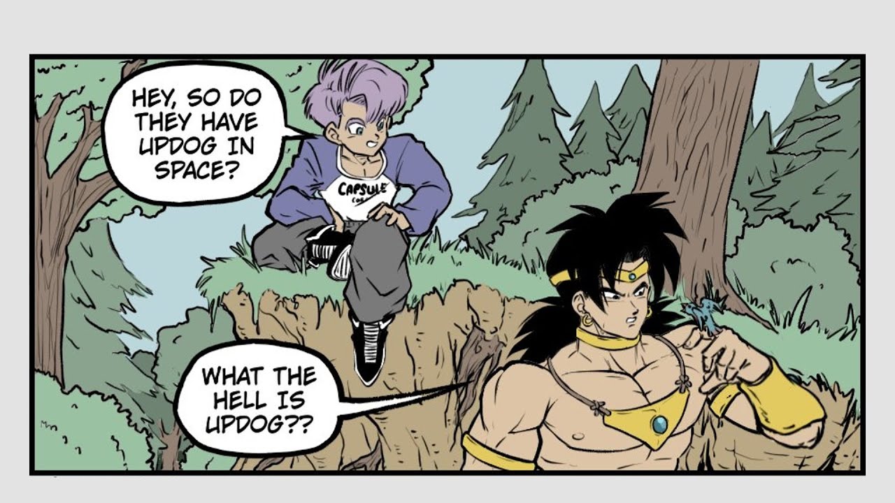 Broly gets trolled | DBZ Comic Dub #shorts