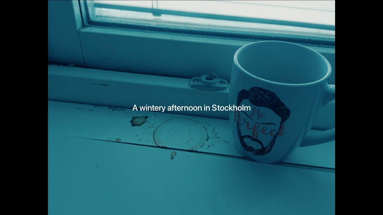 A wintery afternoon in Stockholm.
