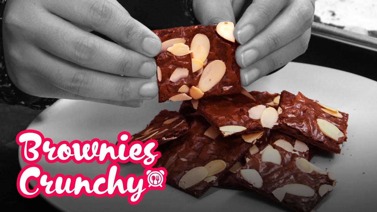 Memang cepat je habis ni - Brownies Crunchy