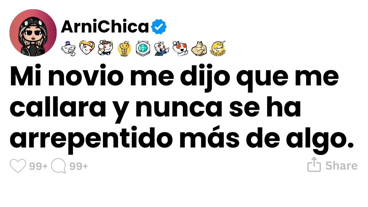 [TODA LA HISTORIA] Mi novio me dijo que me callara, y nunca se arrepintió más de algo.