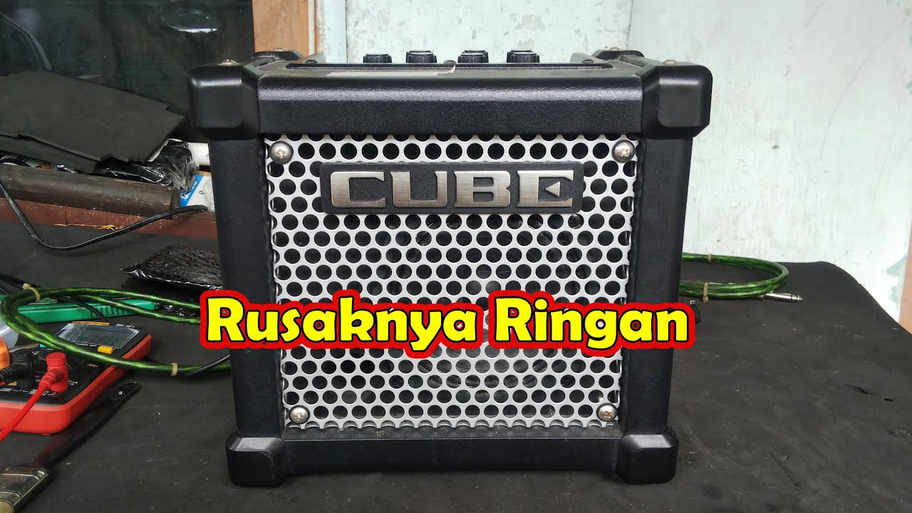 Servis Roland Micro Cube GX Rusak Tidak Hidup