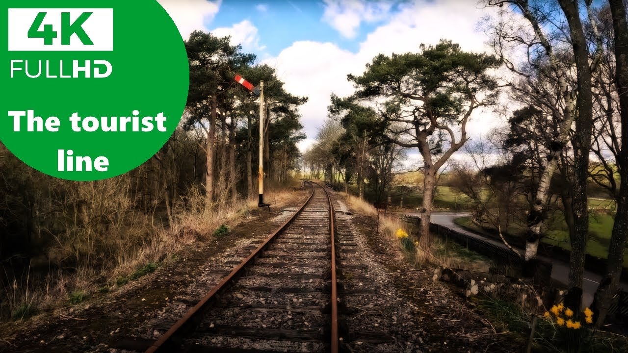Scenic Railway Ride Through Cumbria UK - Eden Valley Railway (4k 60fps)